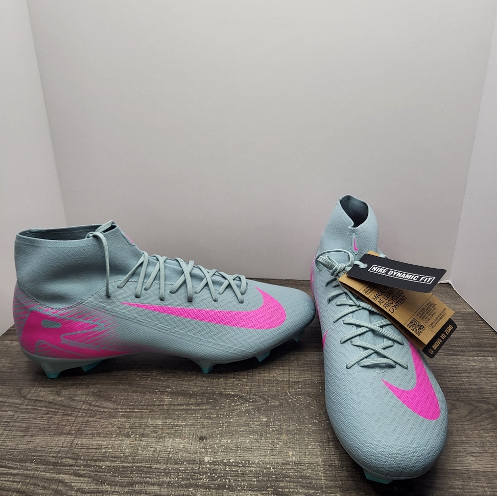 Nike Air Zoom Mercurial Superfly 10 Academy Soccer Men Sz 12 FQ1456-301 New MG